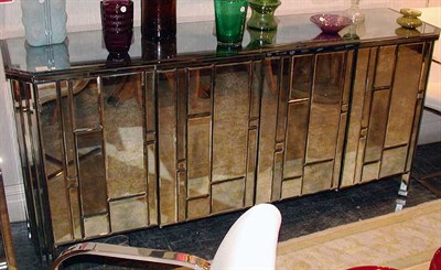 Lot 142 - Mirrored Credenza