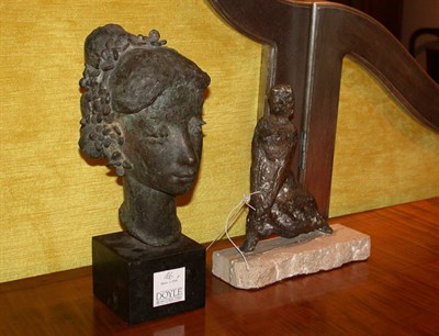 Lot 166 - Two Bronze Sculptures