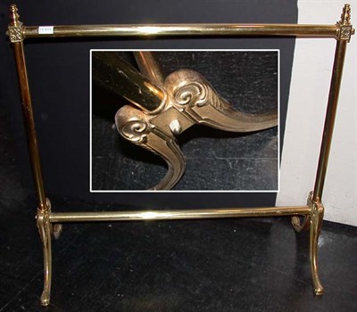 Lot 330 - Brass Quilt Rack