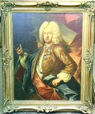 Lot 17 - Continental School 18th Century PORTRAIT OF A...
