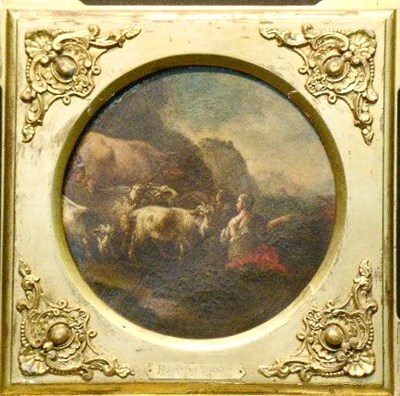 Lot 28 - Manner of Rosa Von Tivoli HERDSMAN WITH...