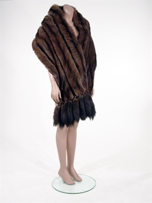 Lot 2213 - Sable Stole Three and a half skins in width...