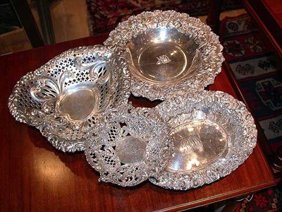 Lot 347 - Group of Four Sterling Silver Articles...