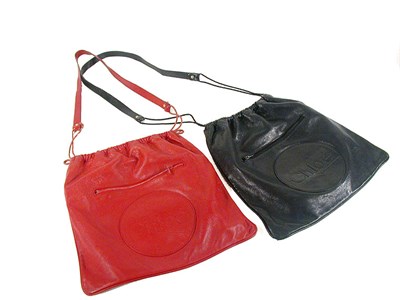 Lot 2263 - Two Chloe Pouch Shoulder Bags 1970s Each of...