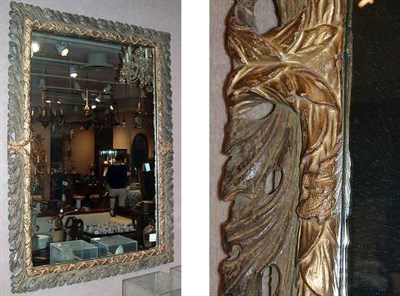Lot 522 - Continental Gilt Decorated Mirror