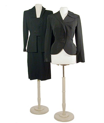 Lot 2025 - Irene Suit and Jacket American, late 1940s The...