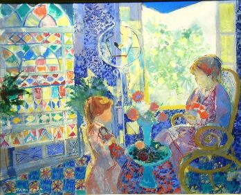 Lot 72 - Emilio Grau Sala Spanish, 1911-1975 INTERIEUR...