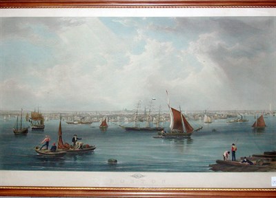 Lot 38 - After J. W. Hill BOSTON Hand-colored engraving...
