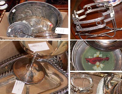 Lot 341A - Miscellaneous Group of Silver Plated Tableware