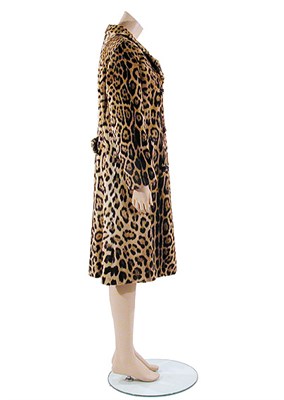 Lot 2210A - Bergdorf Goodman Jaguar Coat 1960s The double...