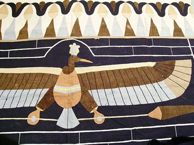 Lot 2422 - Group of Sacred Egyptian Symbol Tapestries...
