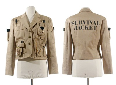 Lot 2178 - Moschino Couture Survival Jacket Italian,...
