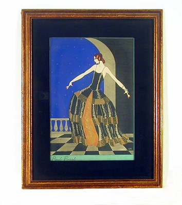 Lot 3807 - Fashion Illustration of Paul Poiret Evening...