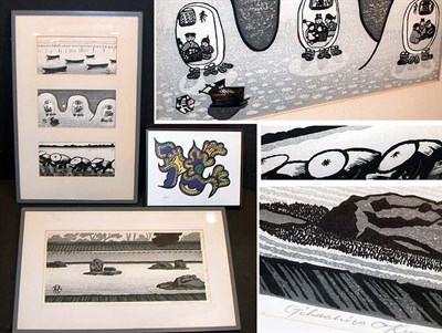 Lot 71A - Group of Three Japanese Prints