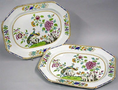 Lot 84 - Pair of Spode Stoneware Platters Mid 19th...