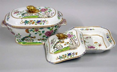 Lot 85 - Two Spode Stoneware Covered Serving Pieces Mid...