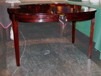 Lot 247 - George III Style Mahogany Extension Dining...