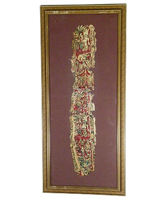 Lot 2428 - Fragment Band of Coptic Textile Egyptian, 6th...