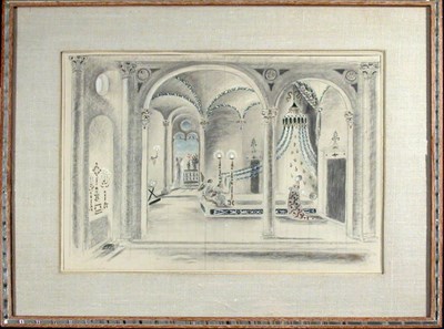 Lot 2384 - Oliver Messel British, 1904-1978 Juliet's...