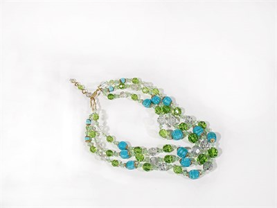 Lot 2324 - Christian Dior Necklace English, 1958 Triple...