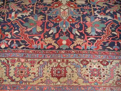 Lot 278 - Heriz Carpet Northwest Persia, circa 1925 The...