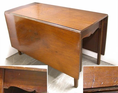 Lot 2060 - Chippendale Mahogany Drop-Leaf Dining Table...