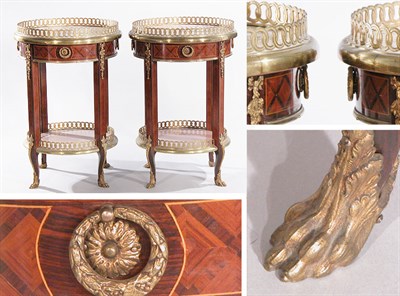 Lot 2572 - Pair of Louis XVI Style Gilt-Bronze Mounted...
