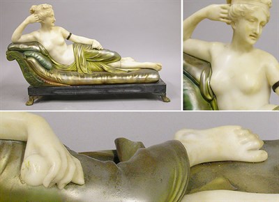 Lot 2276 - Neoclassical Style Marble and Patinated-Bronze...