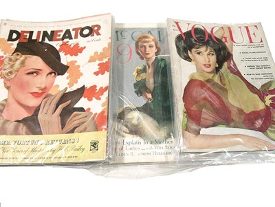 Lot 3851 - Group of Fashion Magazines Comprising three...