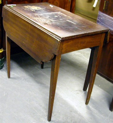 Lot 57 - Federal Walnut Pembroke Table Height 28 inches,...
