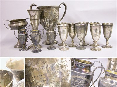 Lot 413 - Group of Sterling Silver and Silver Plated...
