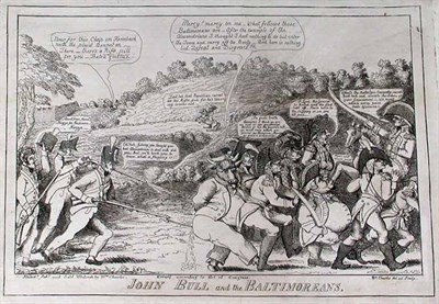 Lot 44 - William Charles JOHN BULL AND THE BALTIMOREANS...