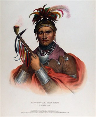 Lot 47 - McKenney & Hall KI-ON-TWOG-KY Hand-colored...