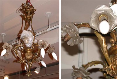 Lot 398 - Transitional Louis XV/XVI Style Gilt-Bronze...