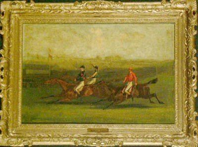 Lot 6 - Byron Webb British, 1831-1867 RACING SCENE...