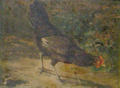 Lot 4 - Juliette Peyrol Bonheur French, 1830-1891 HEN...