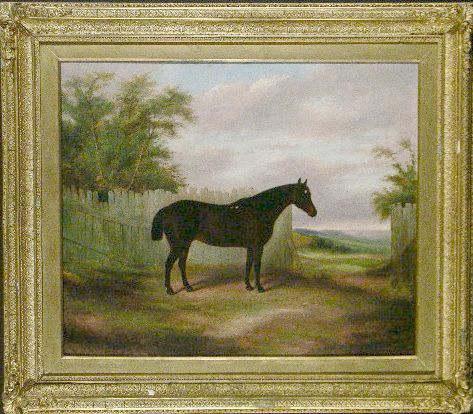 Lot 12 - James Clark British, 19th century HUNTER...