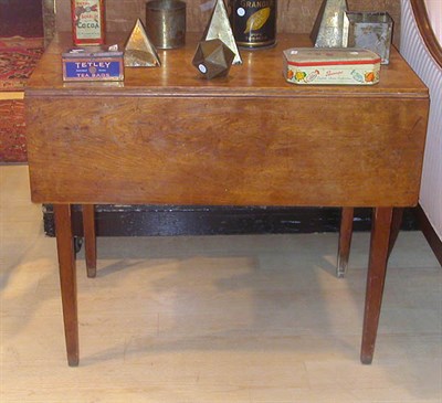 Lot 134 - Federal Cherry Pembroke Table 19th Century The...