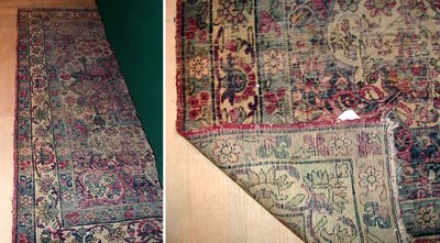 Lot 535 - Lavar Kirman Rug Southeast Persia, late 19th...