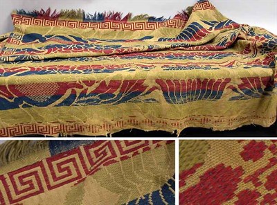 Lot 60A - Hand Loomed Coverlet Approximately 89 inches x...