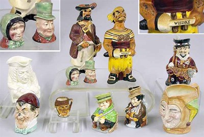 Lot 72 - Miscellaneous Group of English Pottery Toby...