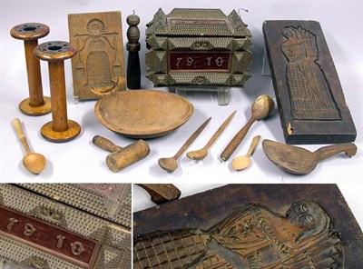 Lot 98 - Miscellaneous Group of Wood Articles Including...
