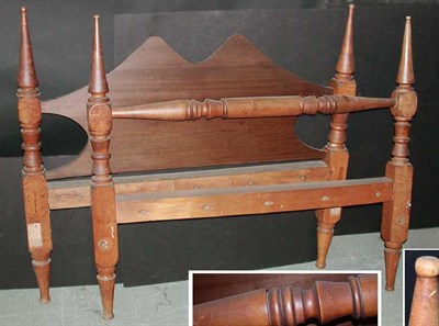 Lot 204 - American Turned Maple Bed