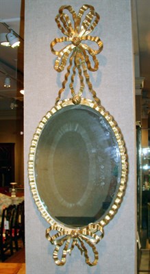 Lot 280 - Neoclassical Style Gilt-Wood Mirror