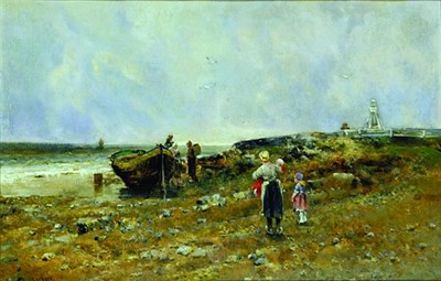 Lot 2037 - Attributed to August Wilhelm Nikolaus Hagborg...