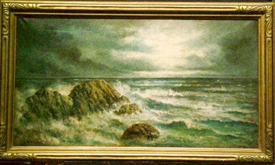 Lot 67 - Alexander M. Wood American, 1849-1925 SEASCAPE...