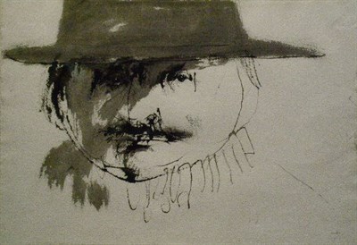 Lot 7 - Leonard Baskin American, 1922-2000 HEAD OF A...