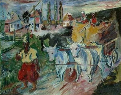 Lot 274 - David Davidovich Cherson Burliuk...