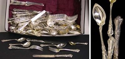 Lot 301 - Gorham Sterling Silver Flatware Service In the...