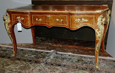 Lot 342 - Louis XV Style Bronze Mounted Walnut Bureau...